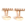 Gemelos de Camisa Elegant Rose Gold Bricks 03