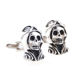 Gemelos para camisa Calavera Piloto 01
