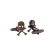 Gemelos para Camisa Calavera Plateada-Gemelolandia