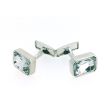 Gemelos para Camisa Elegant White Wedding Stone 02 - Gemelolandia