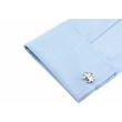 Gemelos para Camisa Flor de Lys Plated  04