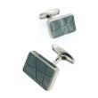 Gemelos para Camisa Hugo Boss Modelo Rodge Dark Grey - Gemelolandia