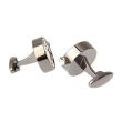 Gemelos para Camisa Mecanismo de Reloj Vintage Acero Negro 02
