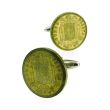 Gemelos para camisa de Moneda Peseta Rubia