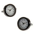 Gemelos para camisa Reloj de Cuarzo Modelo Acero Negro 01