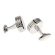 Gemelos para camisa Reloj Tourbillon Acero Plated 02