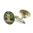 Gemelos para Camisa Replica Medalla de Pedro II de Rusia del año 1728 03