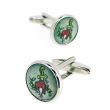 Gemelos para Camisa Rounded Tattoo Corazon Partido - Gemelolandia