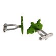 Gemelos para Camisa Space Invaders II Green  02