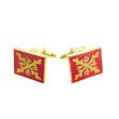 Gemelos para Camisa Tercio Rojo de Infantería Siglo XVI 2 - Gemelolandia