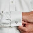 Gemelos para Camisa Zorro Diseño Inox 14 mm - Gemelolandia