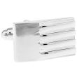 Gemelos para Camisa Wedding Elegant Stripes on Steel 03