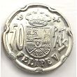 Gemelos Moneda de 50 Pesetas Edición Especial Felipe V 04