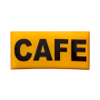 Pack 2 Pegatinas Resina CAFE 6 x 3 cm - Gemelolandia