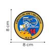 Parche PVC Hook and Loop 50 Aniversario Ala 14 Ejército del Aire 8 cm - Gemelolandia