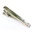 Pasador de Corbata Interlocking Design Silver Tie Clip 01