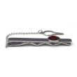 Pasador de Corbata Octogonal Red Stone 02