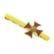 Pasador de corbata Sello Cruz Templario - Gemelolandia