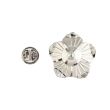 Pin Broche de Solapa Flor Rosa 02