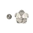 Pin Broche de Solapa Flor Verde 02