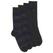 Twopack Hugo Boss RS Design Calcetines Lines Tonos Purple and Marengo 39-42  01