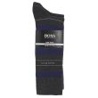 Twopack Hugo Boss RS Design Calcetines Lines Tonos Purple and Marengo 39-42  3